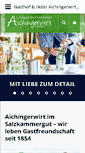 Mobile Screenshot of aichingerwirt.at